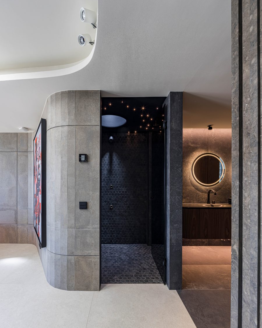 Acceso al baño de invitados