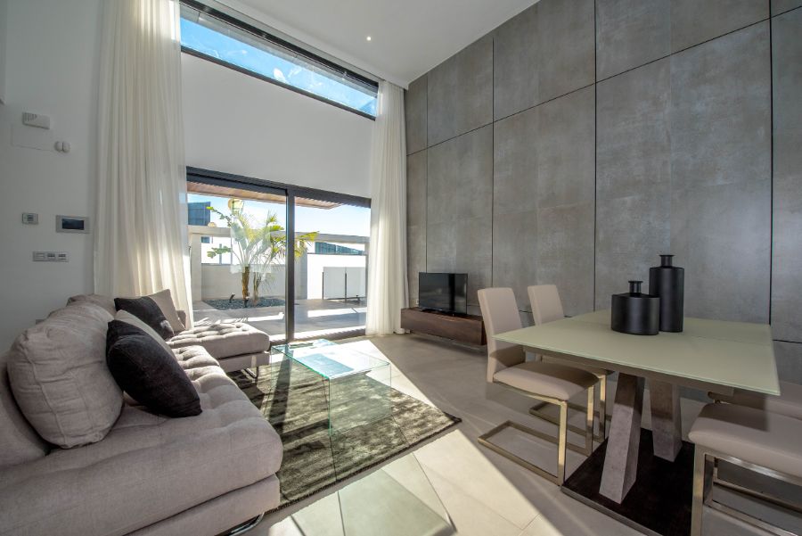 Salón comedor · Doble altura